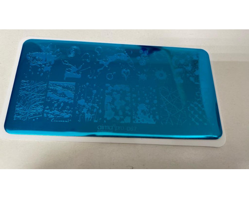 Пластина для стемпинга 6*12 Aimaqpro 067