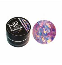 NR Гель-краска MAGIC CRYSTAL №2 с блестками (5 гр)