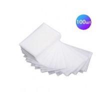 Безворсовые салфетки 100шт (белые)