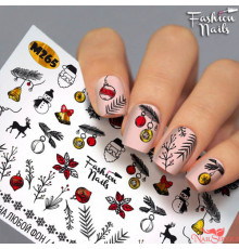 Слайдеры Fashion Nails Metallic 265