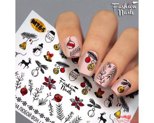 Слайдеры Fashion Nails Metallic 265