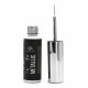 Гель-краска с тонкой кистью METALLIC GEL, зеркальный эффект, GLOBAL FASHION, SILVER, 10 МЛ