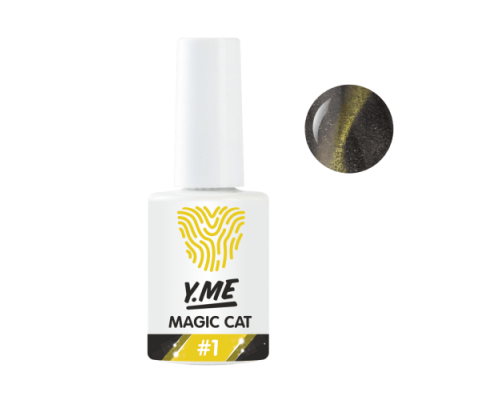 Y.me Гель-лак Magic Cat 01, 10ml (светоотражающий)