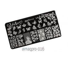 Пластина для стемпинга 6*12 Aimaqpro 016