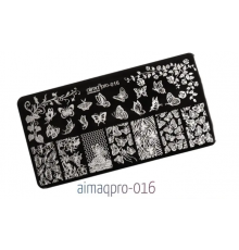 Пластина для стемпинга 6*12 Aimaqpro 016