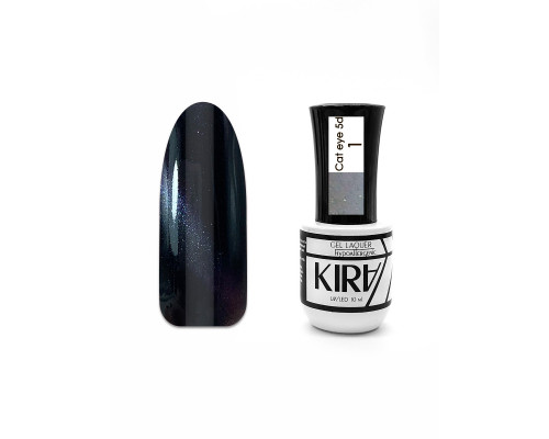 KIRA гель-лак CAT Eye 5D 001 10мл.