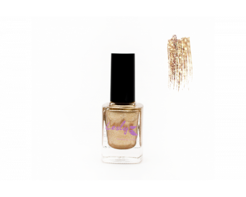 Лак для стемпинга "Lesly" №04 Shimmer Gold