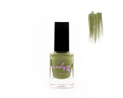 Лак для стемпинга "Lesly" №12 Olive