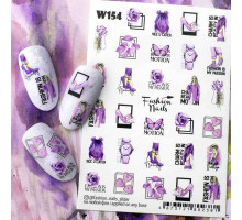 Слайдеры Fashion Nails White 154