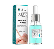 Кератогель с мочевиной «GOOD BYE CUTICLES». 15 мл MILV ДЛЯ РУК