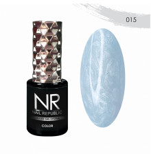 NR-015 Гель-лак, PEARL PRINT Жемчужное небо (10 мл)