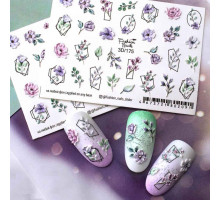 Слайдеры Fashion Nails 3D 175