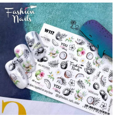 Слайдеры Fashion Nails White 112