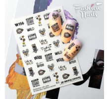 Слайдеры Fashion Nails White 156