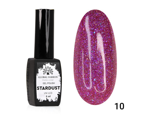 Гель-лак 10 Stardust Global Fashion 8ml