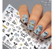 Слайдеры Fashion Nails Galaxy 079