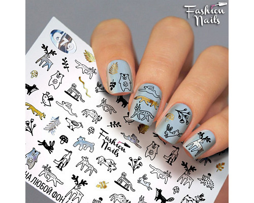 Слайдеры Fashion Nails Galaxy 079