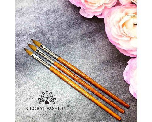 Кисть для акрила b25-10 Global Fashion
