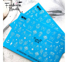 Слайдеры Fashion Nails White 085