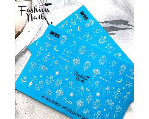 Слайдеры Fashion Nails White 085