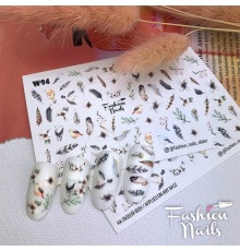 Слайдеры Fashion Nails White 094