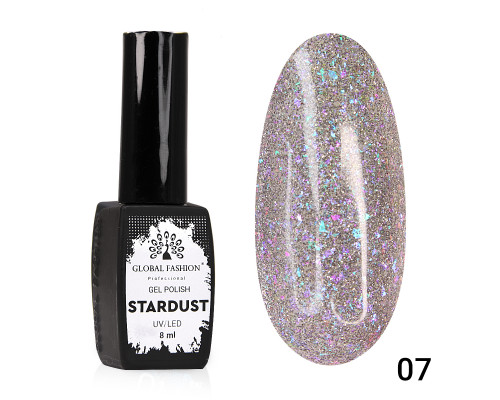 Гель-лак 07 Stardust Global Fashion 8ml