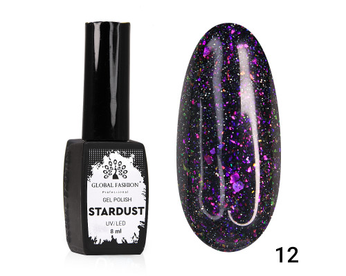 Гель-лак 12 Stardust Global Fashion 8ml