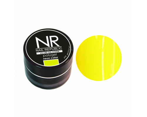 NR PolyGel №53 neon, Желтый 7гр