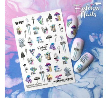 Слайдеры Fashion Nails White 157