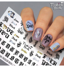 Слайдеры Fashion Nails Galaxy 065