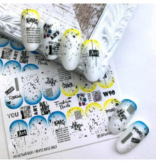 Слайдеры Fashion Nails White 090