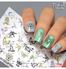 Слайдеры Fashion Nails Galaxy 049