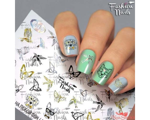 Слайдеры Fashion Nails Galaxy 049