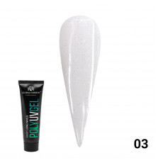 PolyGel №03 (полигель с шиммером) Global Fashion 30гр