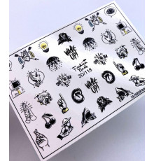 Слайдеры Fashion Nails 3D 118