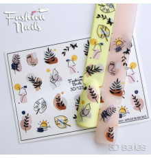 Слайдеры Fashion Nails 3D 123