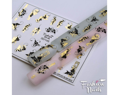Слайдеры Fashion Nails 3D 145