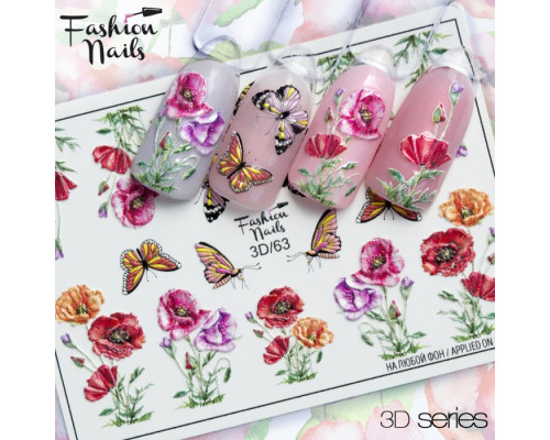 Слайдеры Fashion Nails 3D 063