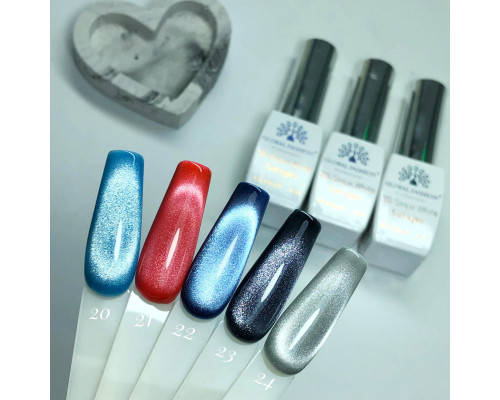 Гель-лак 022 3D Snow White Cat eyes Global Fashion 8ml