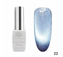 Гель-лак 022 3D Snow White Cat eyes Global Fashion 8ml