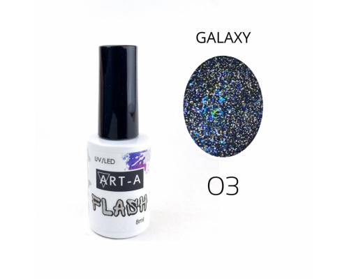 Art-A Гель-лак серия Galaxy Flash 003, 8мл