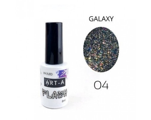 Art-A Гель-лак серия Galaxy Flash 004, 8мл