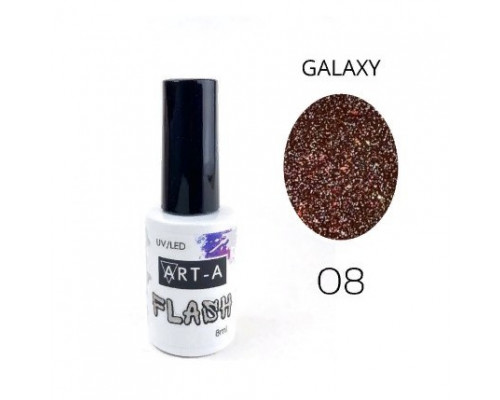 Art-A Гель-лак серия Galaxy Flash 008, 8мл