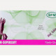 Перчатки Nitrile Gloves S розовые 100 пар
