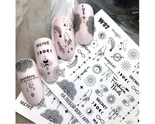 Слайдеры Fashion Nails White 082