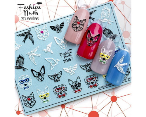 Слайдеры Fashion Nails 3D 057