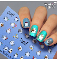 Слайдеры Fashion Nails Aerography 029