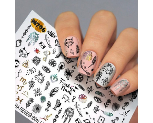 Слайдеры Fashion Nails Metallic 296