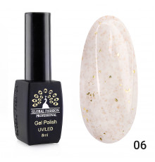 Гель-лак 006 (поталь) Global Fashion 8ml