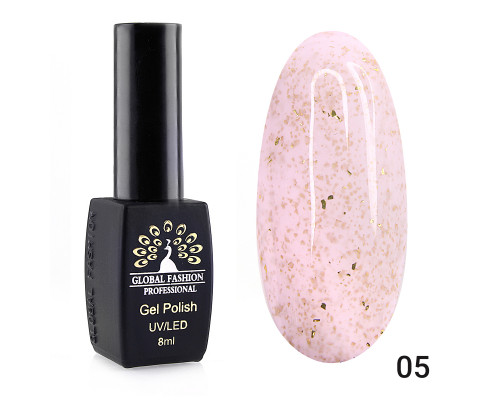 Гель-лак 005 (поталь) Global Fashion 8ml